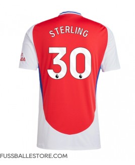 Günstige Arsenal Raheem Sterling #30 Heimtrikot 2024-25 Kurzarm